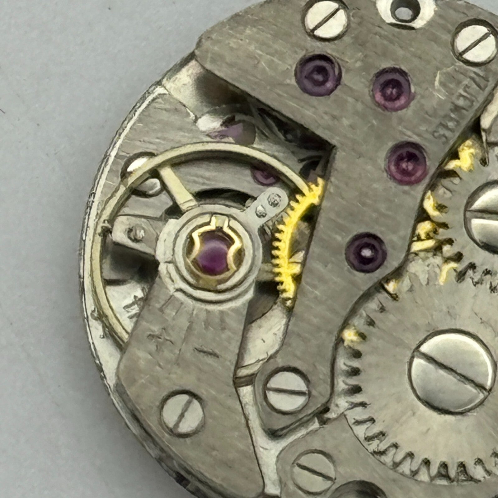 17.5mm Ladies Talis FHF 34 Balance Ok Watch Movement Swiss Vintage PARTS SPARES