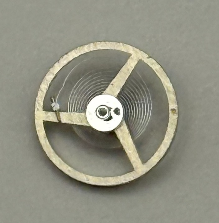 AS 1977-2 Balance Wheel Complete And Spring  1831 M Watch Movement Parts NOS