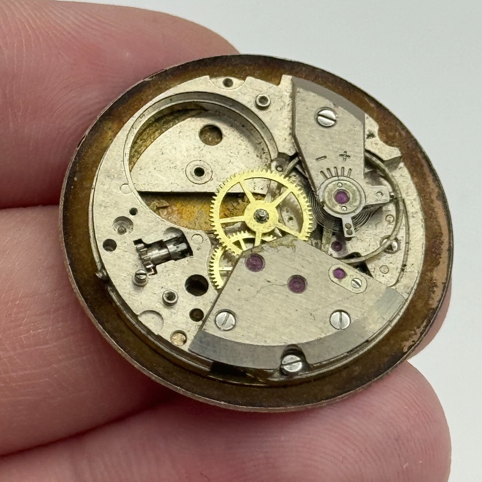 25.9mm Vixia De Luxe Peseux Cal 336N Manual Wind Watch Movement Vintage PARTS