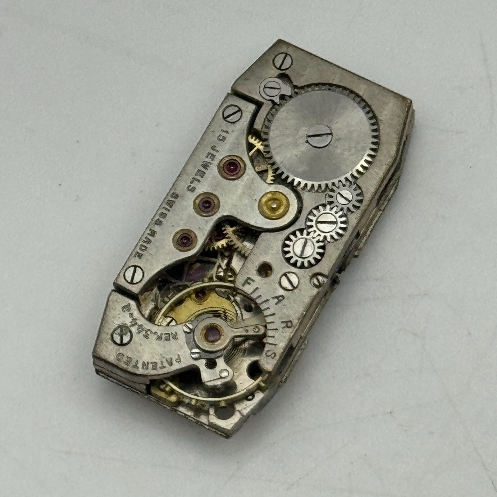 12.6mm Ladies Cyma 344.a Balance Ok Manual Wind Watch Movement Vintage PARTS
