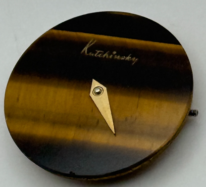 Kutchinsky Chopard & Cie Geneve ETA 2512 Watch Movement Stone Dial Running