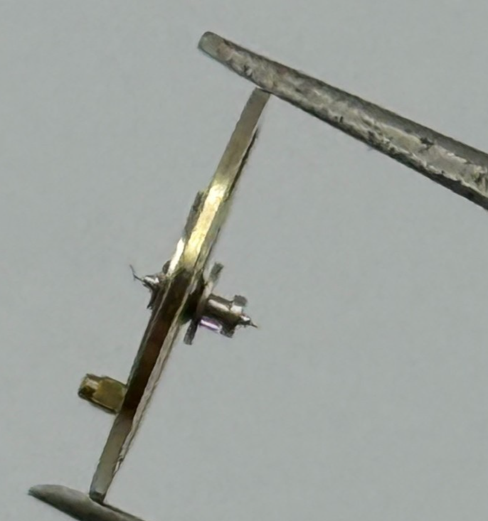 Amida 420 425 Balance Wheel Complete And Spring 11½’’’ 1768 Watch Movement Parts