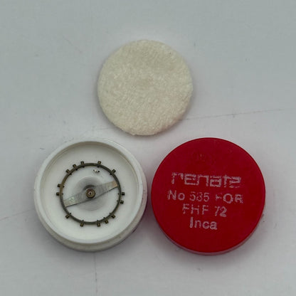 FHF 72 Balance Complete Inca Renata 585 Watch Movement Parts Vintage NOS