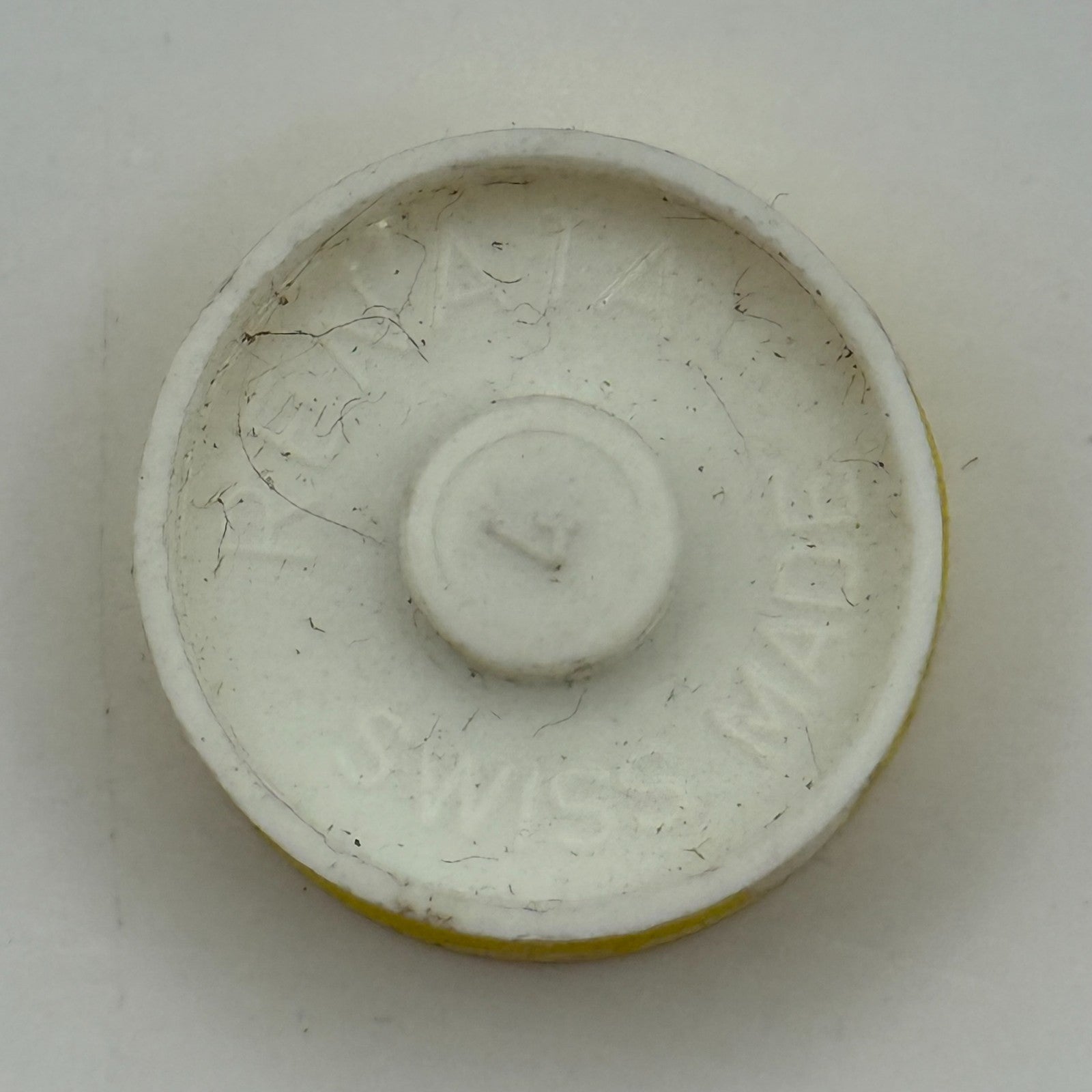 Desa 320 Balance Wheel Complete And Spring 1607 Watch Movement Parts NOS