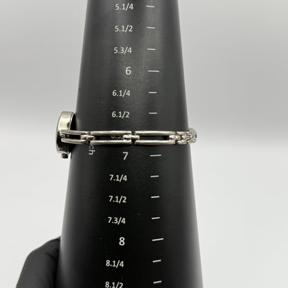 Infinite Ladies Quartz Watch Silver Tone Bracelet Japan Working 20mm 6.75 Inches