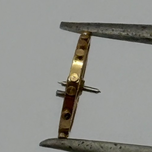 AS 976 1012 Balance Wheel Complete And Spring  532 M Watch Movement Parts NOS