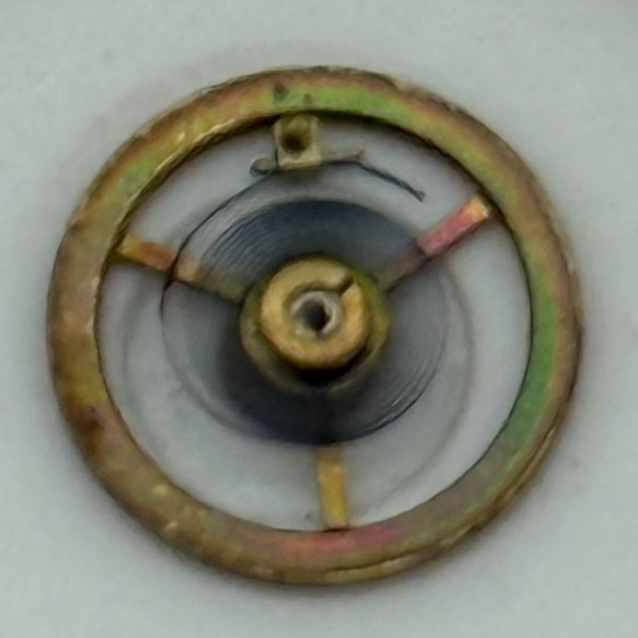 Felsa 90 Balance Wheel Complete And Spring 5¼’’’ Renata Watch Movement Parts 