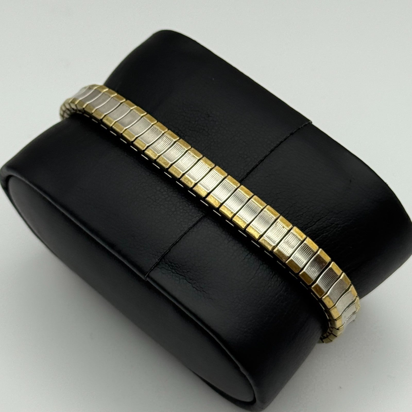 21mm Working Ladies Two Tone Philip Mercier S565S Quartz Watch Expandable Strap