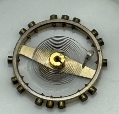 FHF 60 Balance Wheel Complete And Spring 6¾–8’’’ 200 M Watch Movement Parts NOS