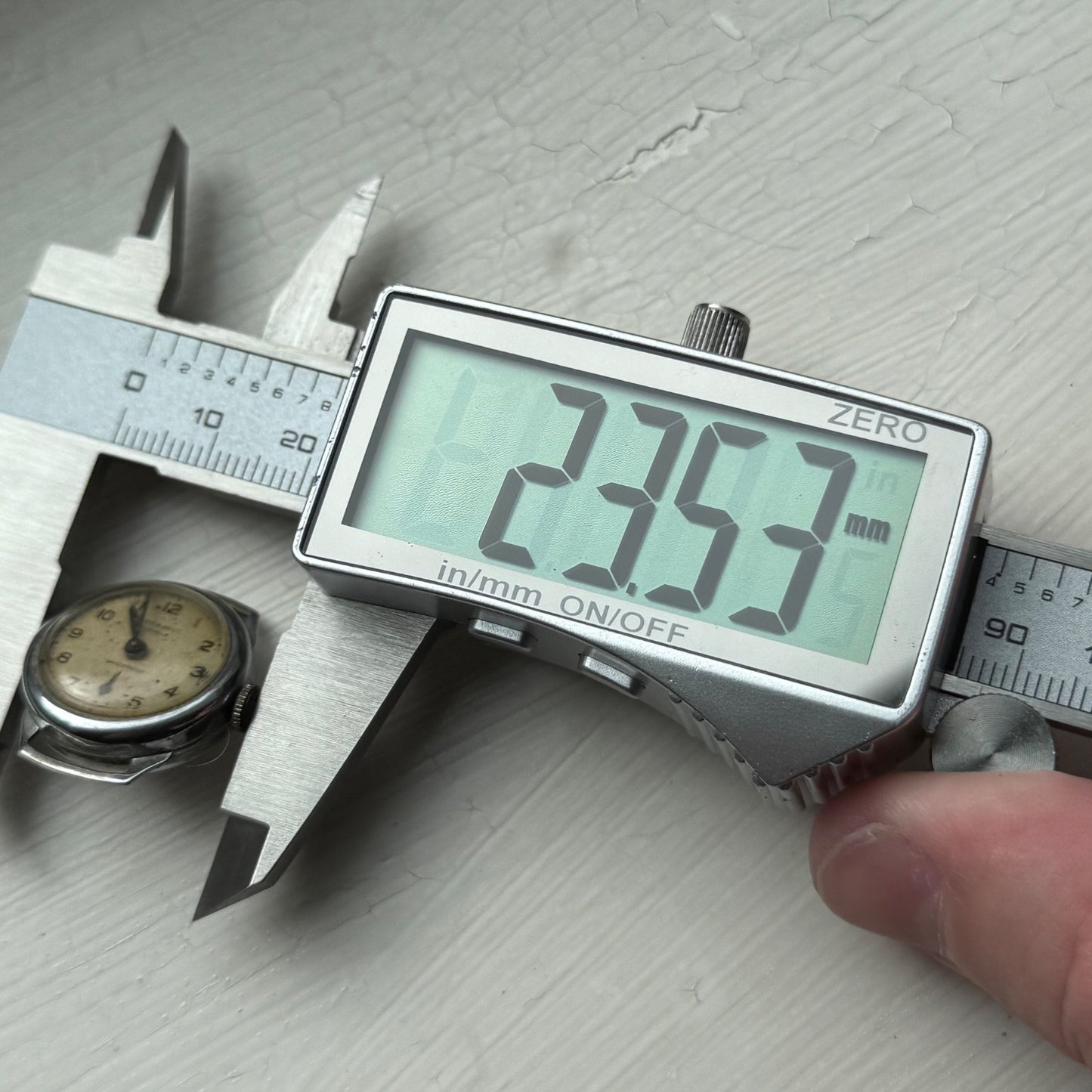 22mm Running Vintage Ingersoll Cal 60 Shockproof Manual Wind Watch PARTS REPAIR