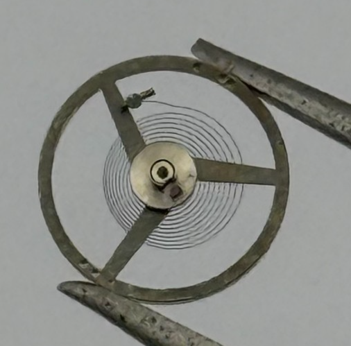 AS 1677 Balance Wheel Complete And Spring 1414 M Watch Movement Parts NOS