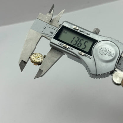 13.6mm Accurist Felsa 21 Balance Ok Manual Wind Swiss Watch Movement PARTS SPARE