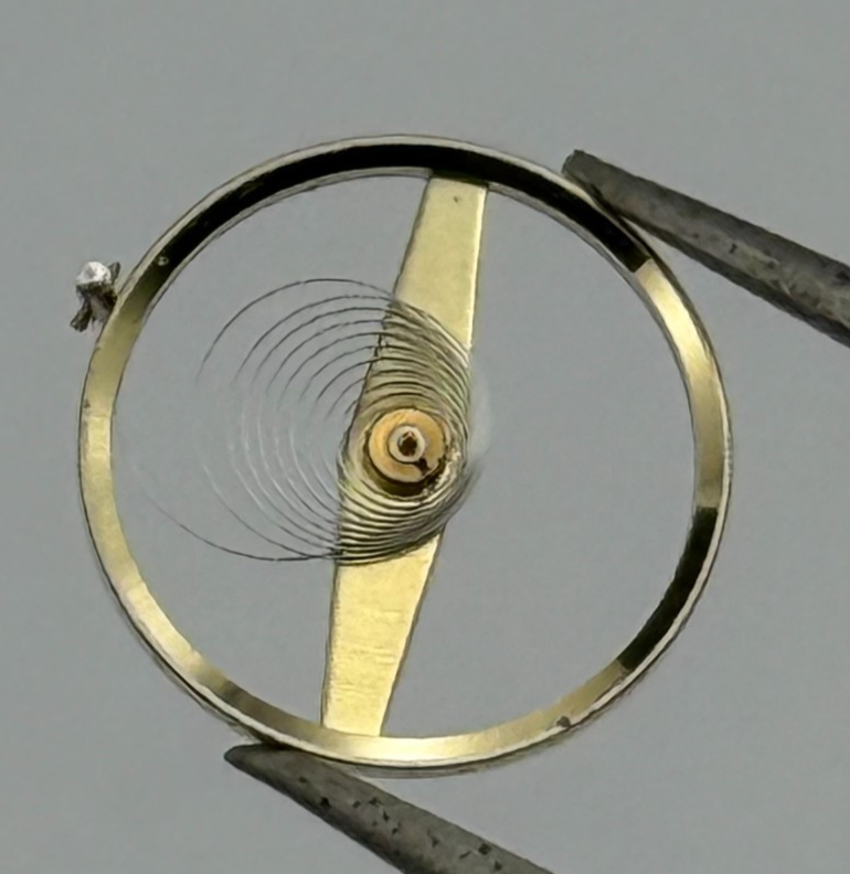 ST 1686 1786 Balance Wheel Complete And Spring  1115 M Watch Movement Parts