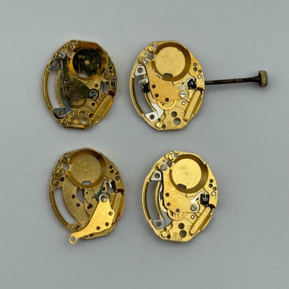ETA ESA 978.002 x4 Quartz Watch Movement Incomplete Swiss Ladies Parts Repair