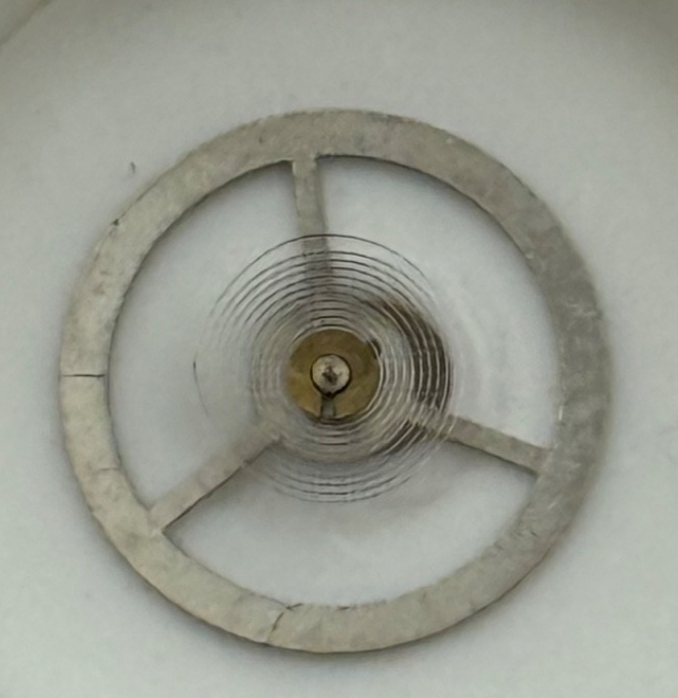 EB 8350, 8354, 8356 Balance Wheel Complete And Spring Watch Movement Parts NOS