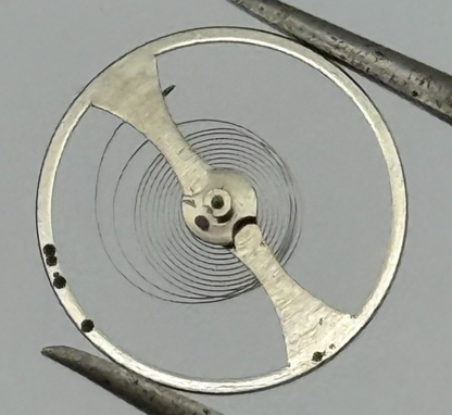 Oris 650 654Balance Wheel Complete And Spring 11½’’’ 1513 M Watch Movement Parts