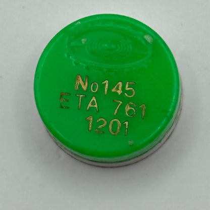 ETA 761 1201 Balance Wheel Complete And Spring 145 Watch Movement Parts NOS 