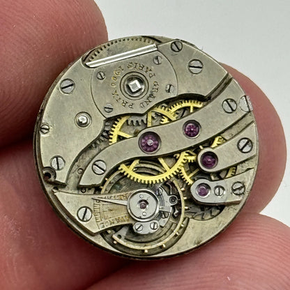 20.3mm Antique Paris Grand Prix 1900 High Grade Thin Manual Wind Watch Movement