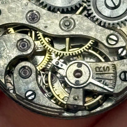 23.7mm Vintage Syda Watch Co Cal 11 Trench Balance Ok Manual Wind Watch PARTS