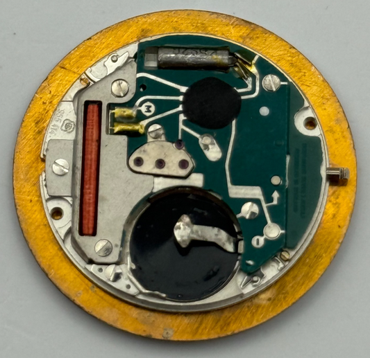 ETA 955.414 Quartz Watch Movement Geneve Date Vintage Swiss Parts Repair 23.8mm