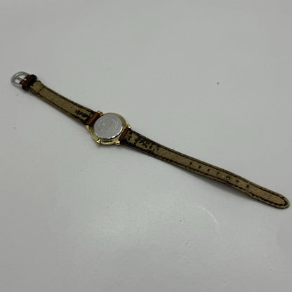 23mm Working Ladies Vintage Courreges Paris V401-0700 White Dial Quartz Watch