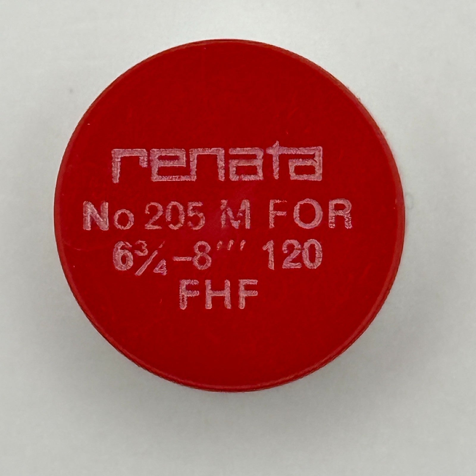 FHF 120 Balance Wheel Complete And Spring 6 3/4 - 8''' Watch Movement Parts NOS