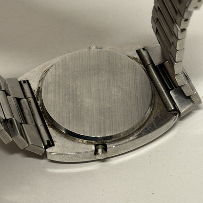 37mm Tissot 2040 Liquid Crystal 40626 - 2144 Quartz LCD Vintage Watch FOR PARTS