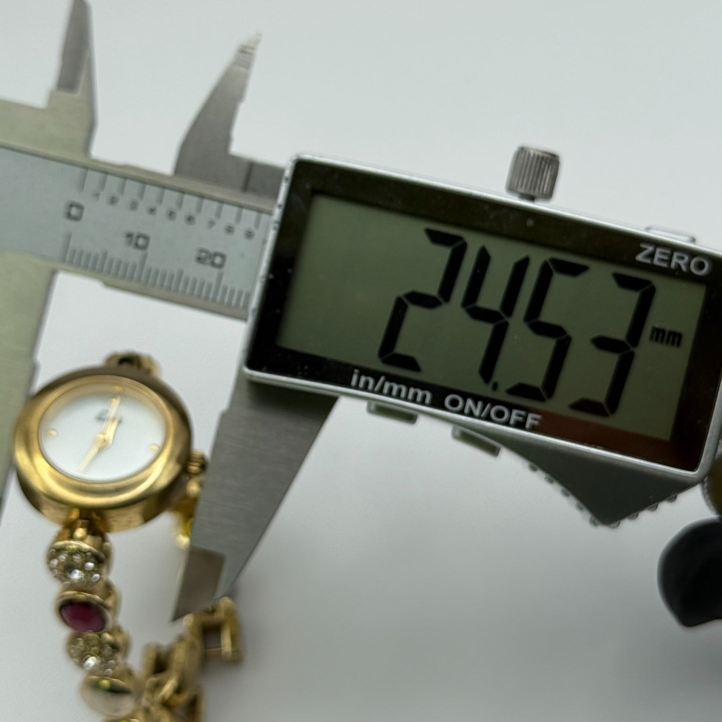 Limit Ladies Quartz Watch Mother of Pearl Dial Crystal Accent Working 22mm