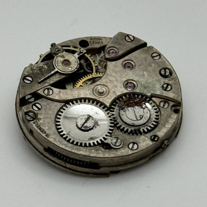 23.6mm Balance Intact 15 Jewels Manual Wind Watch Movement Swiss Vintage PARTS