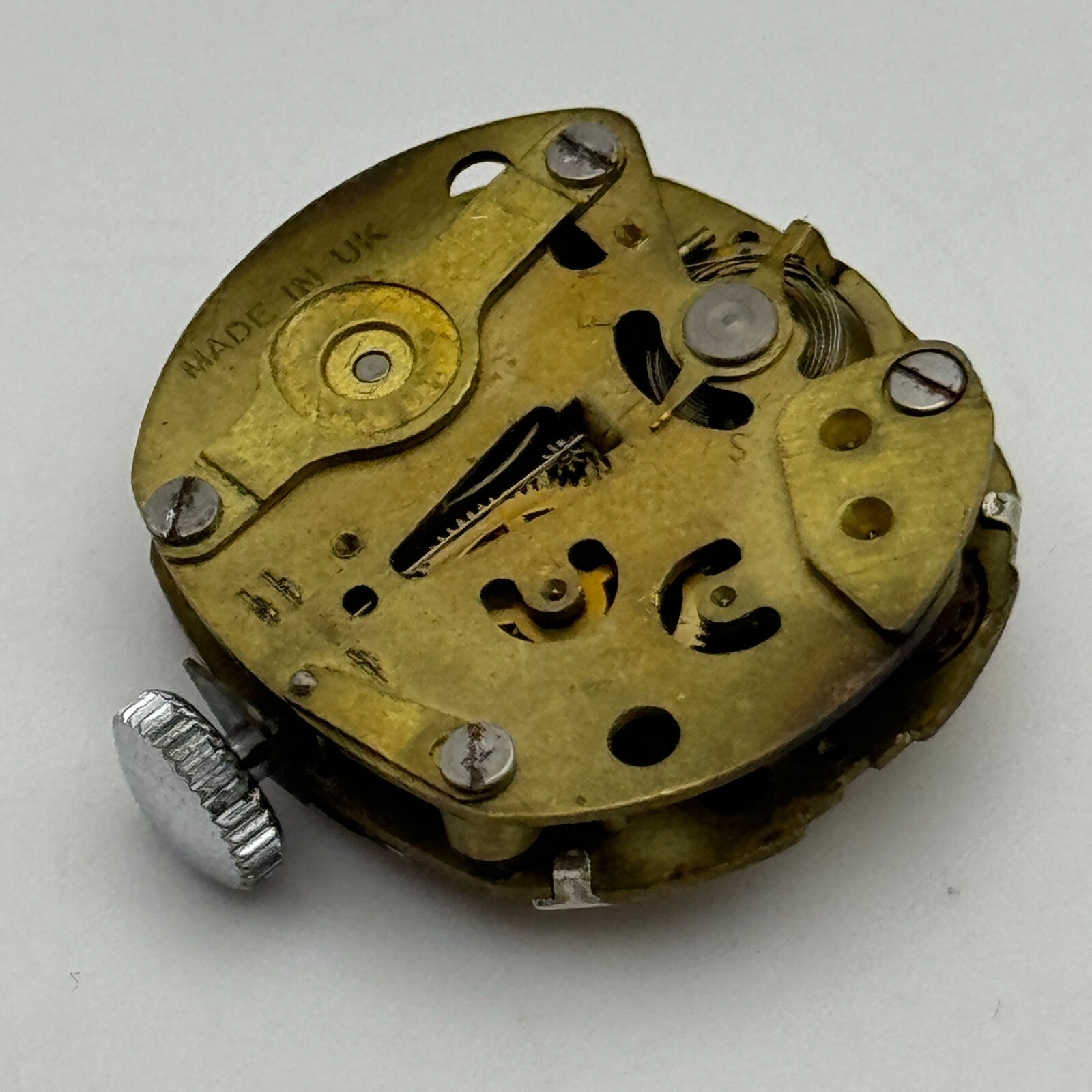 20.8mm Westclox Sweep Seconds Hand UK Made Manual Wind Watch Movement PARTS