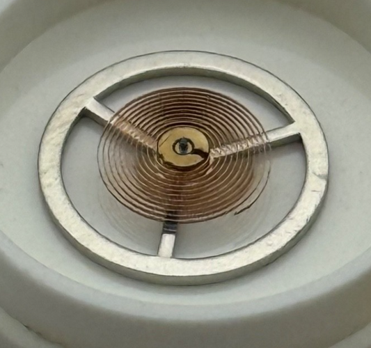 BFG 866 Balance Wheel Complete And Spring PL Renata 65 Watch Movement Parts NOS 