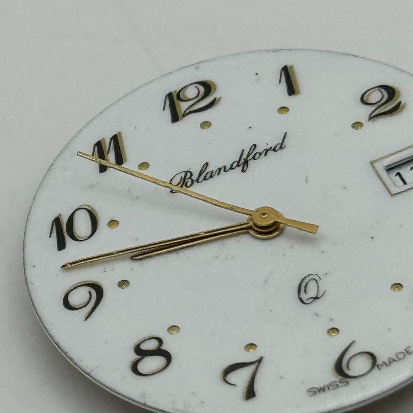 31.1mm Blandford ETA F05.11A Quartz Watch Movement Vintage UNTESTED PARTS SPARES