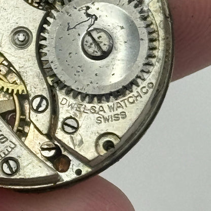 23.7mm Dwelsa Watch Co AS 340 A Schild Manual Wind Swiss Watch Movement PARTS