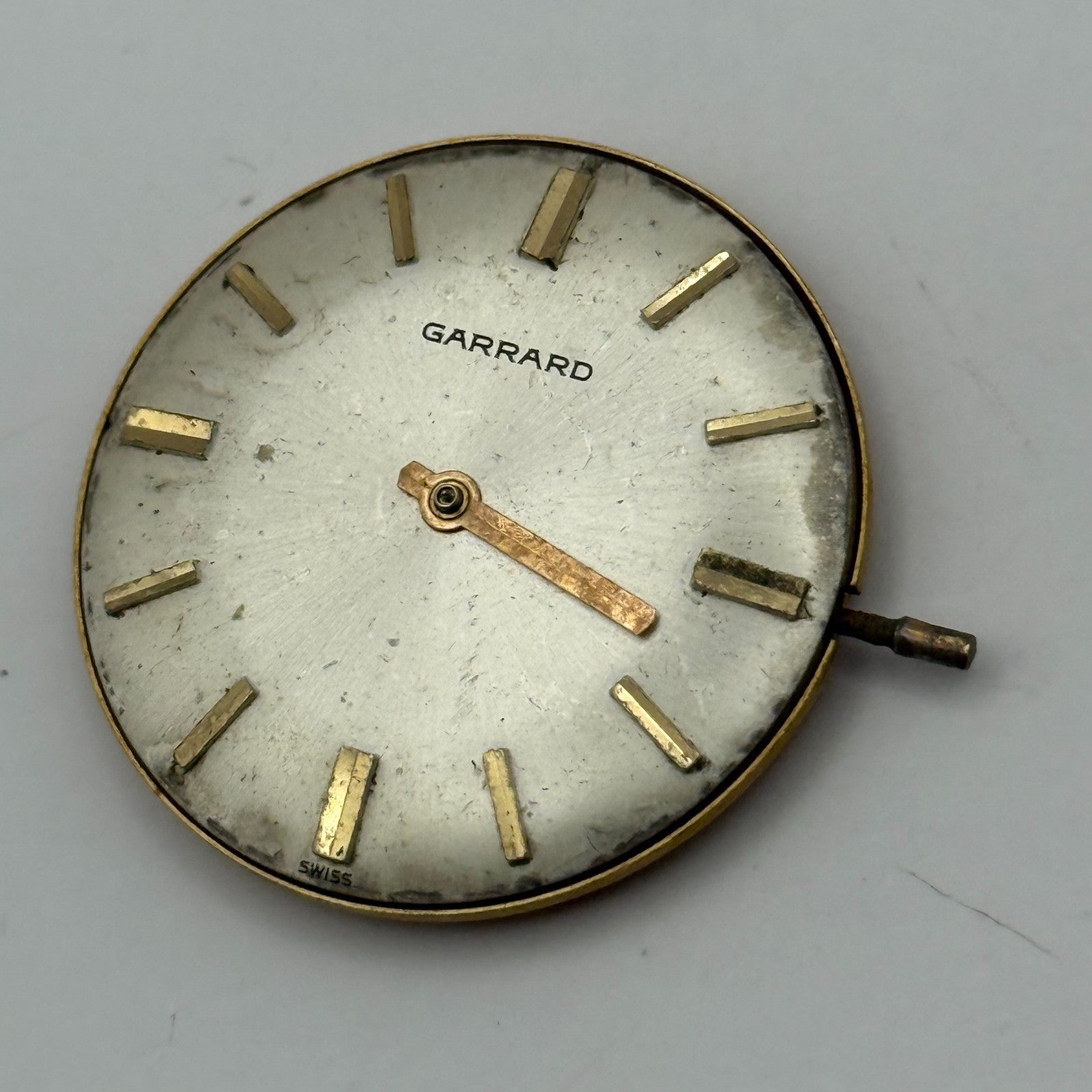 ETA 2391 Watch Movement Garrard Manual Wind Vintage Swiss Parts Repair 29.3mm