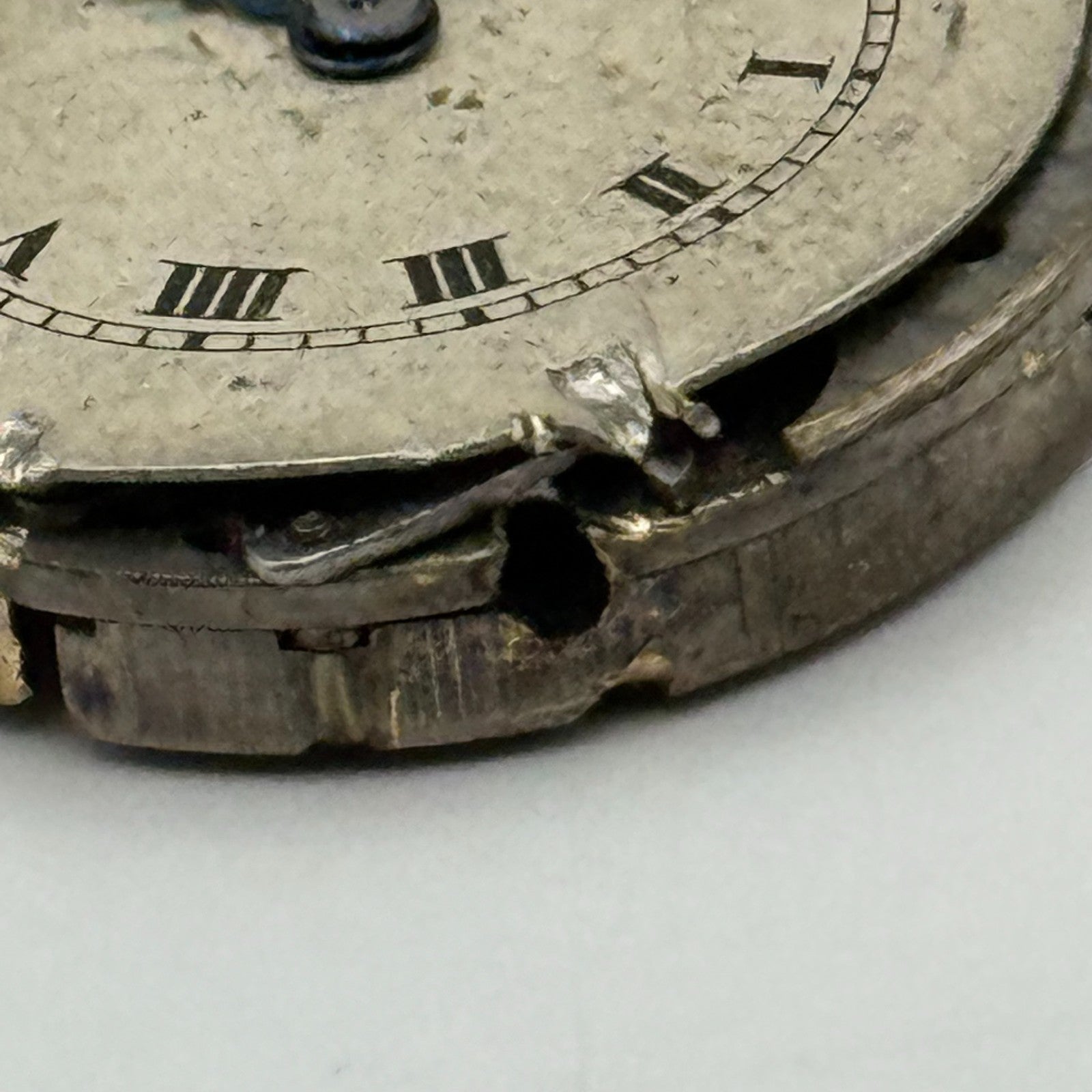 Possibly Movado Watch Movement Manual Wind Vintage Swiss Parts Repair 24.3mm