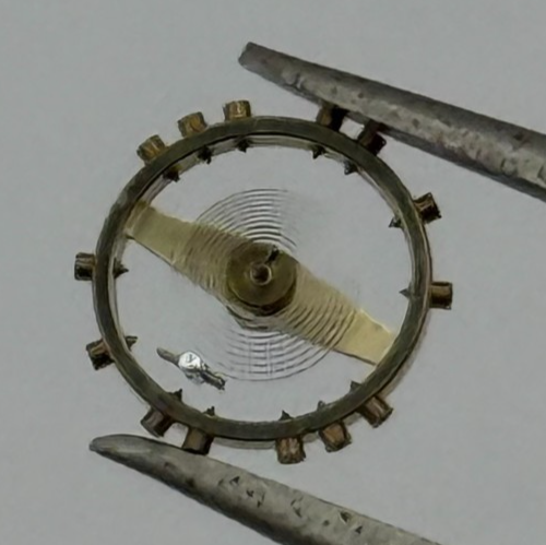 AS 1234 Balance Complete 5''' Renata Watch Movement Parts Vintage NOS