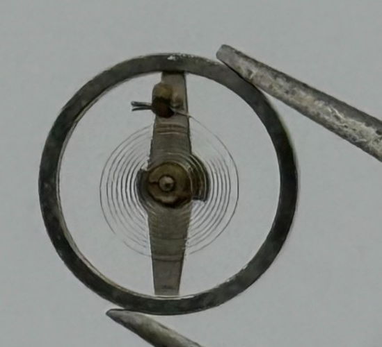 Oris 380 Balance Wheel Complete And Spring 6 3/4–8’’’ 398 M Watch Movement Parts