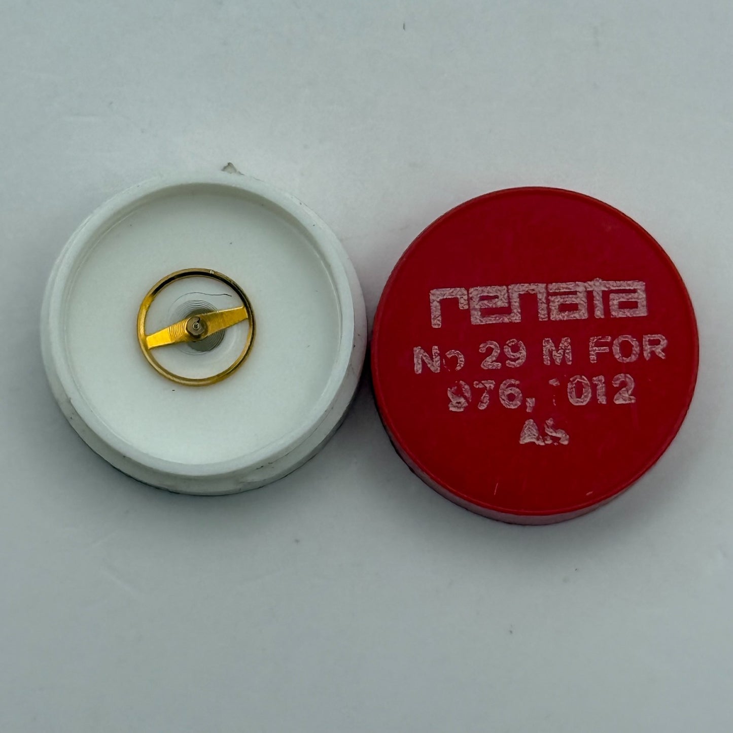 AS 976 1012 Balance Wheel Complete And Spring  29 M Watch Movement Parts 