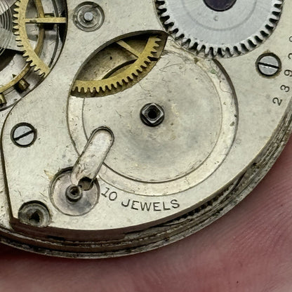 42.8mm Thomas Russell Liverpool Tempus Fugit Hunter Pocket Watch Movement PARTS