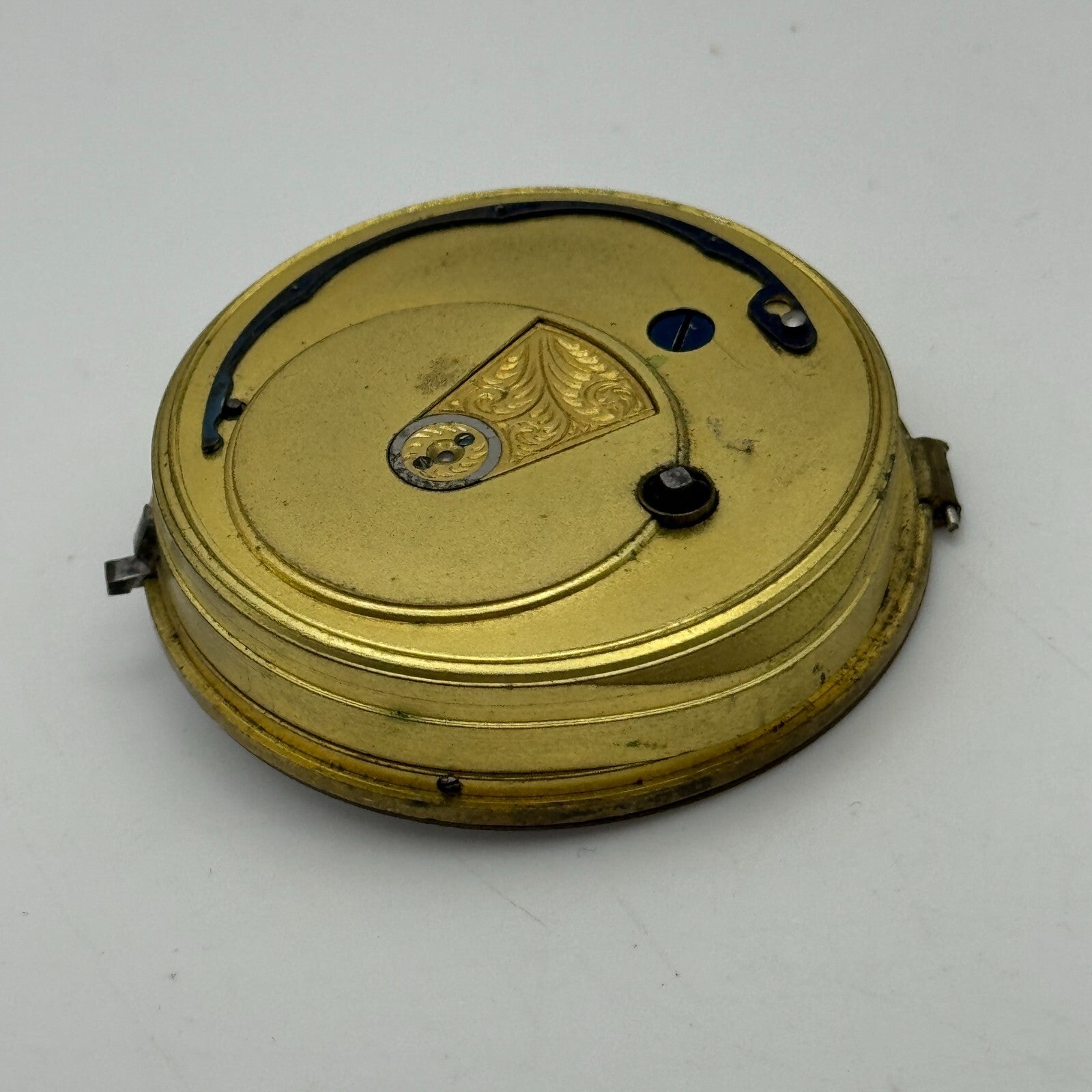 44.6mm Antique H Samuel Manchester The "Accurate" Pocket Watch Movement PARTS