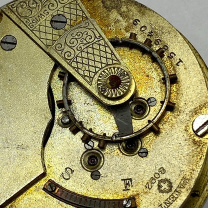 45.6mm Antique The Plan Watch Swiss Made Pocket Watch Movement PARTS REPAIR
