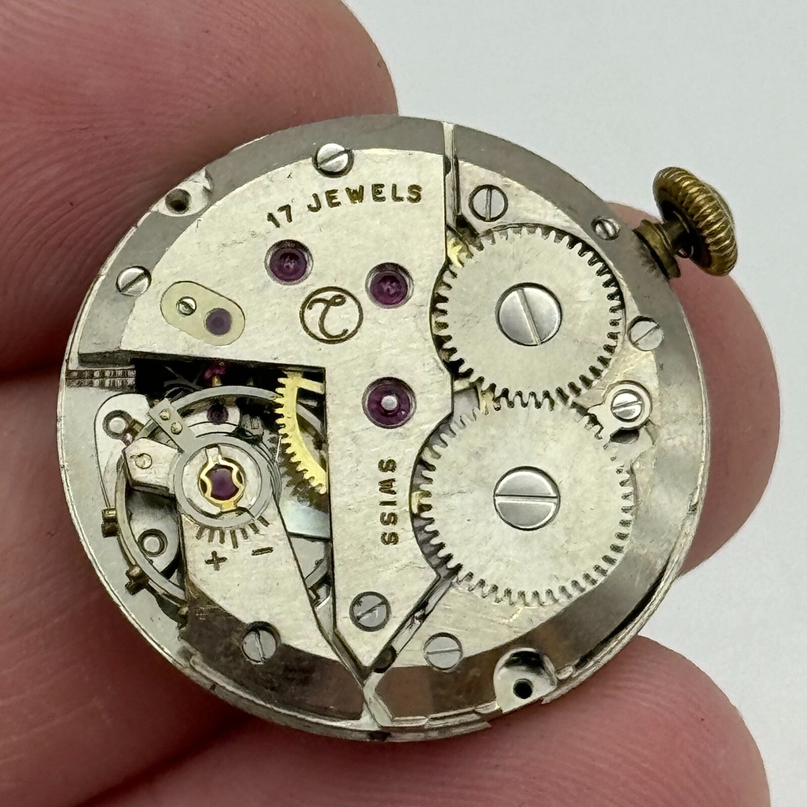 26mm Men's Majex AS 1634 A Schild Manual Wind Swiss Watch Movement PARTS SPARES