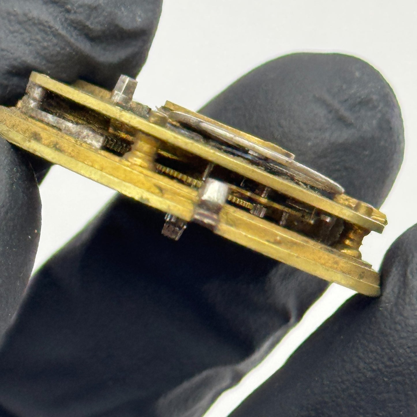 Fusee Pocket Watch Movement Antique English Key Wound Parts Repair Spares 35.7mm