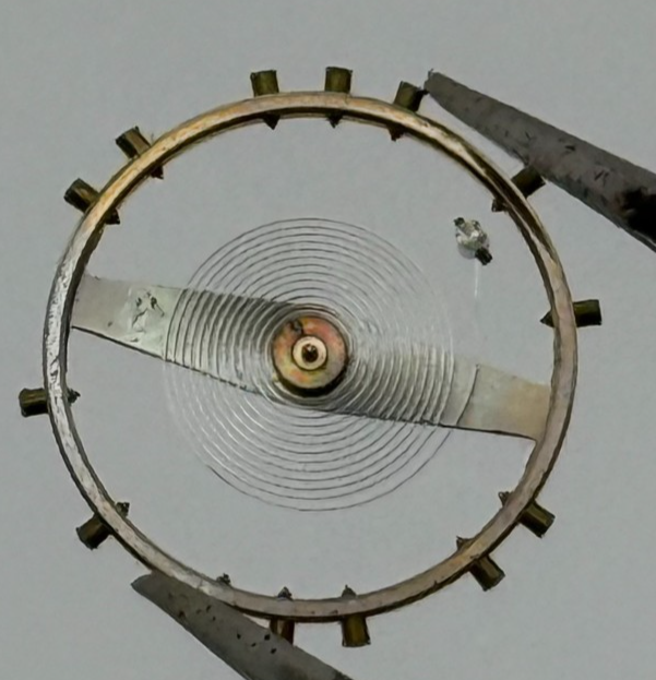 FHF 72 Balance Complete Inca Renata 585 Watch Movement Parts Vintage NOS