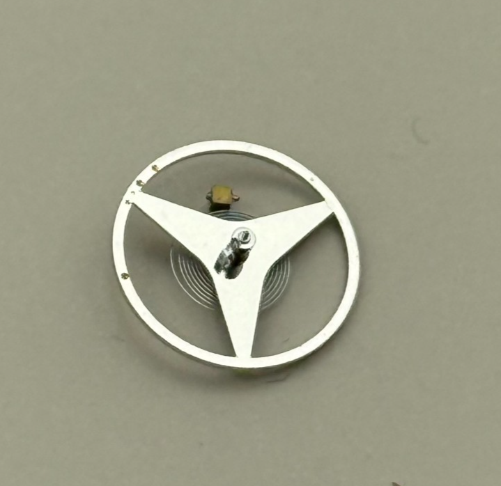 Brac 2100 Balance Wheel Complete And Spring 9¼’’’ 1862 M Watch Movement Parts 