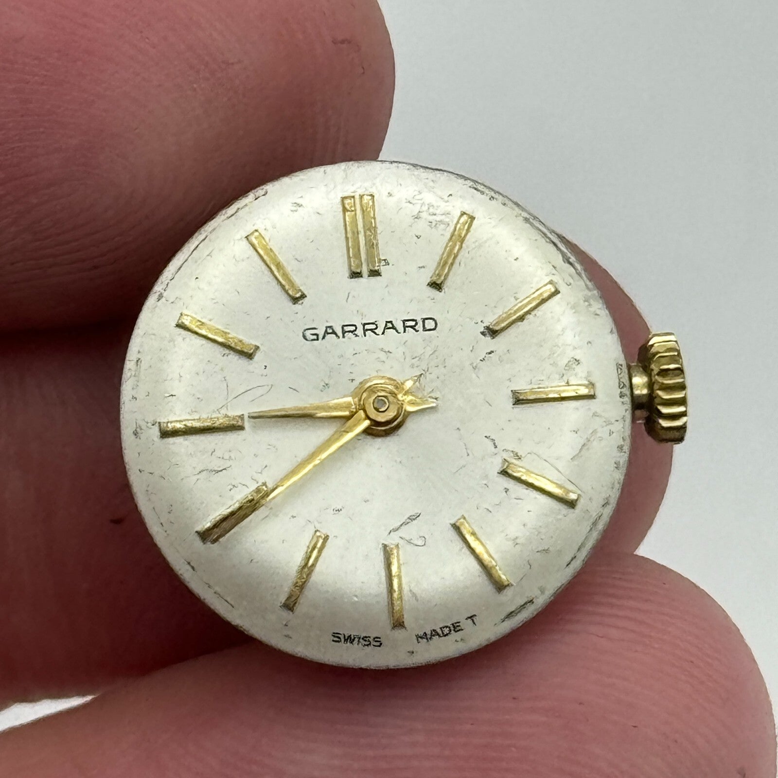 17.8mm Running Garrard ETA 2512 Ladies Manual Wind Swiss Watch Movement PARTS