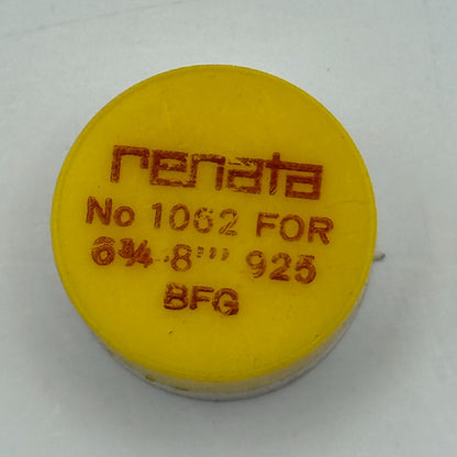 BFG 925 Balance Wheel Complete And Spring 6 3/4-8''' 1062 Watch Movement Parts