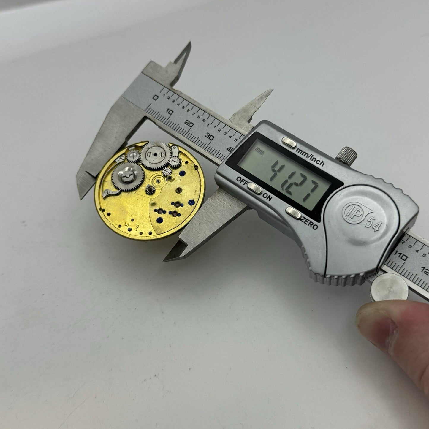 41.2mm Key Wound Dent 33 Cockspur Street London Pocket Watch Movement To Restore