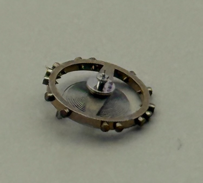 FEF 6600 Balance Wheel Complete And Spring  Inca 1181 M Watch Movement Parts NOS