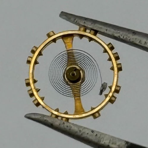 AS 976 1012 Balance Wheel Complete And Spring  29 M Watch Movement Parts 